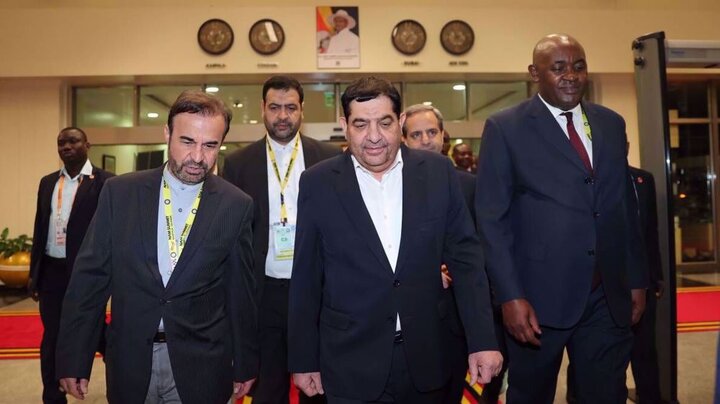Iranian First Vice President Attends NAM Summit in Uganda, Highlights Independent Voices
