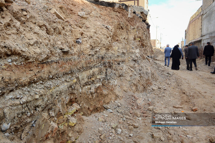 عملیات باستان‌شناسی محور تاریخی کمر زرین اصفهان آغاز شد