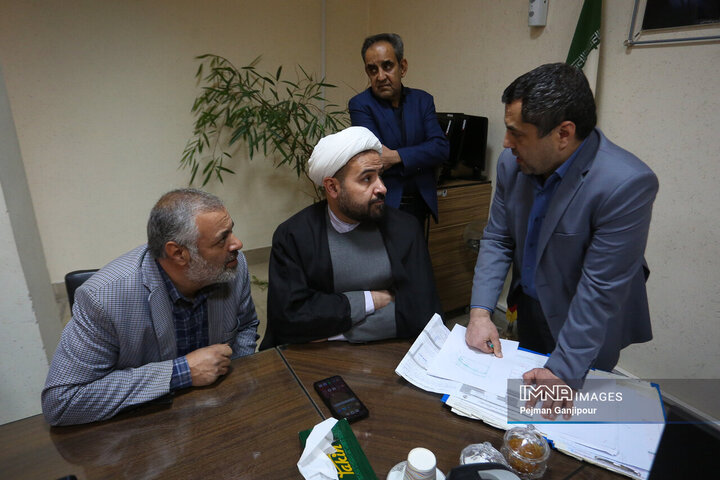 کمیته نظارتی شورای شهر اصفهان در منطقه 3 شهرداری