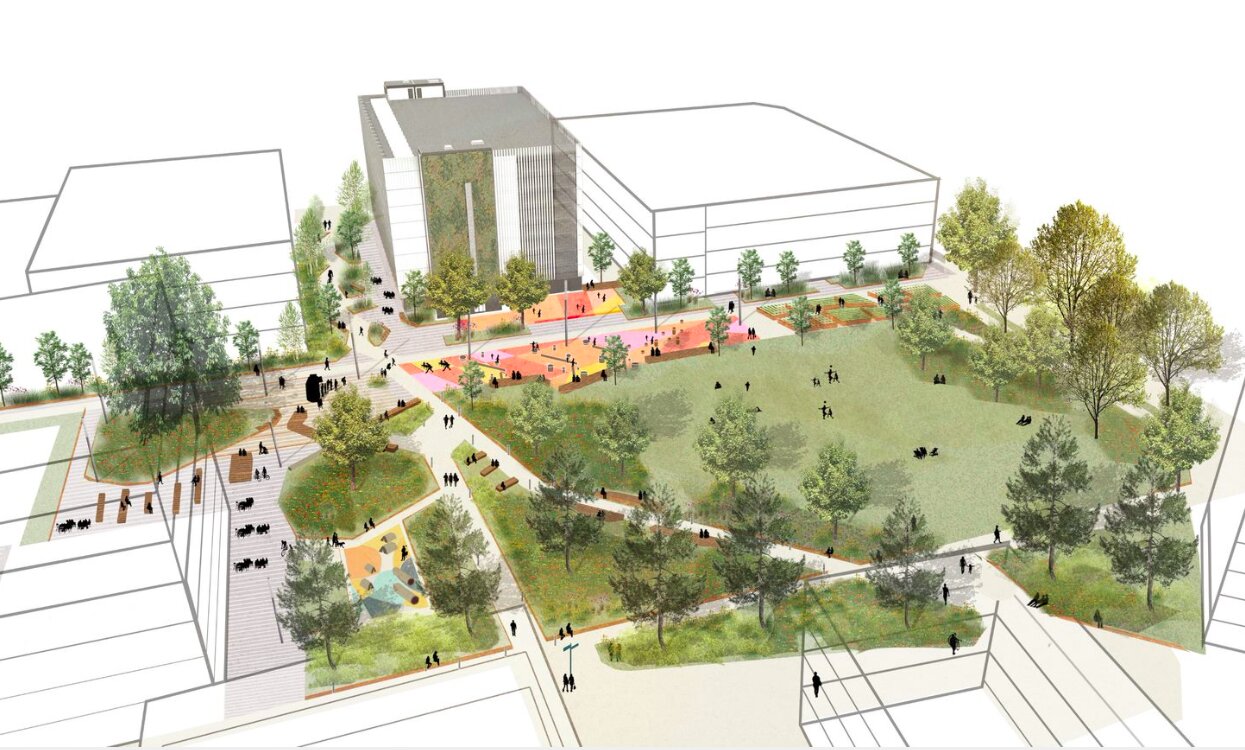 تکمیل پروژه قلب سبز در منچستر