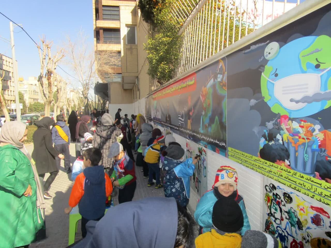 اجرای ویژه برنامه «هوای پاک و پسماند» ویژه دانش‌آموزان در منطقه ۵ اصفهان
