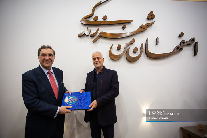 دیدار شهردار اصفهان و سفیر اسپانیا در ایران