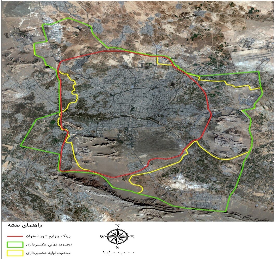 عکسبرداری قائم از شهر توسط «فاوای شهرداری اصفهان»