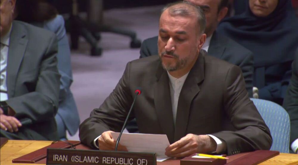 Iranian  FM Amir-Abdollahian Accuses US of Hindering UN's Efforts to Address Gaza Genocide