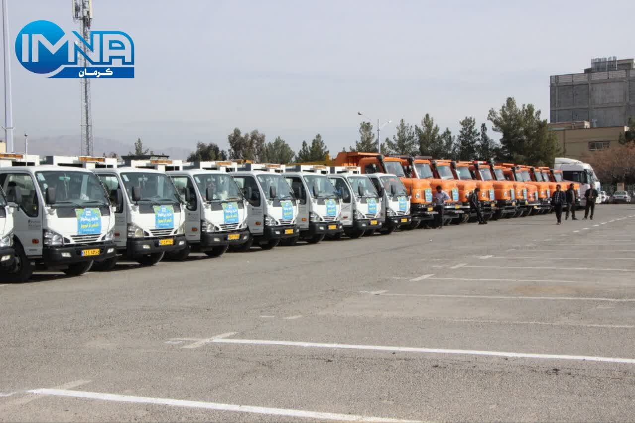 آغاز به کار طرح پیشران شهرداری کرمان در آستانه نوروز