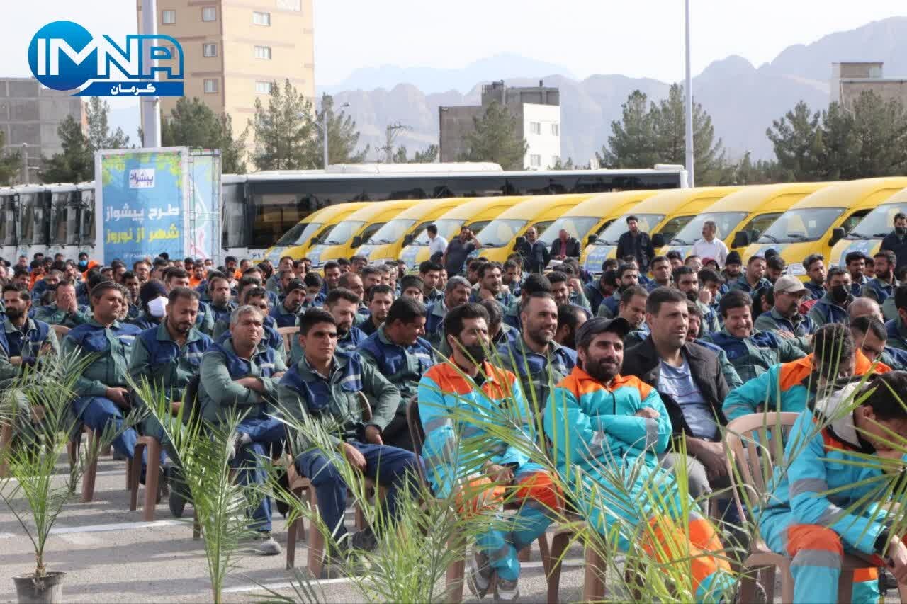 آغاز به کار طرح پیشران شهرداری کرمان در آستانه نوروز