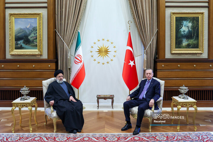 دیدار دوجانبه روسای جمهور ایران و ترکیه