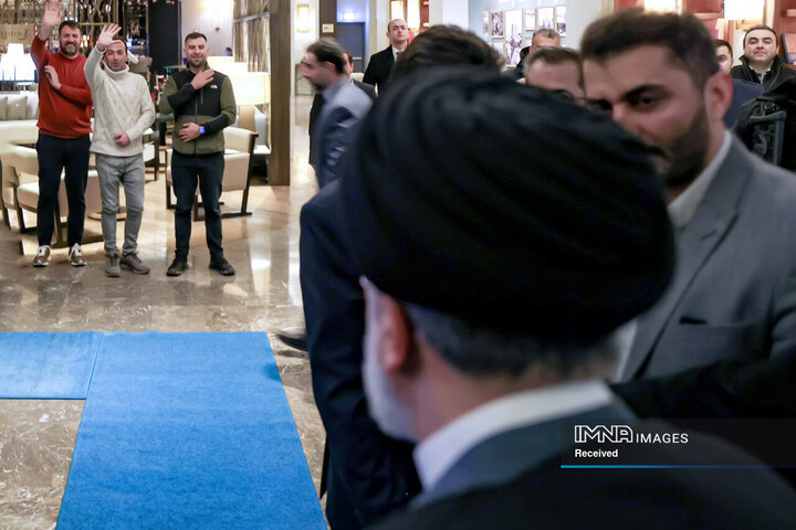 دیدار رئیس جمهور با ایرانیان مقیم ترکیه
