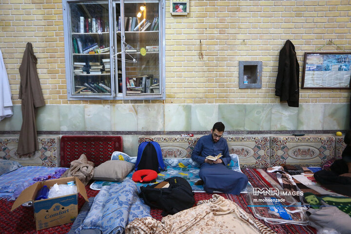 مراسم اعتکاف طلاب غیر ایرانی در قم