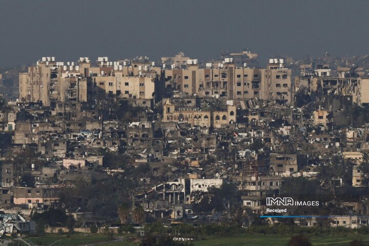 ویرانی های ناشی از حملات اسرائیل در غزه