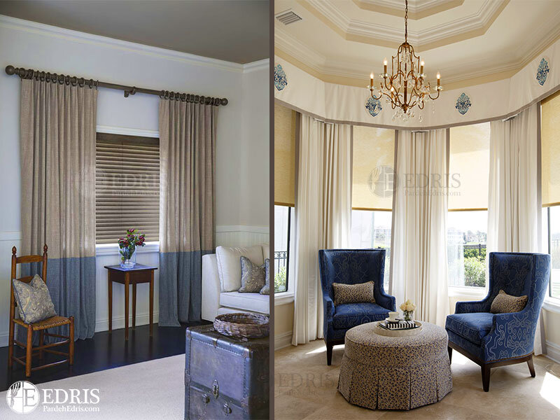 انواع پرده پذیرایی