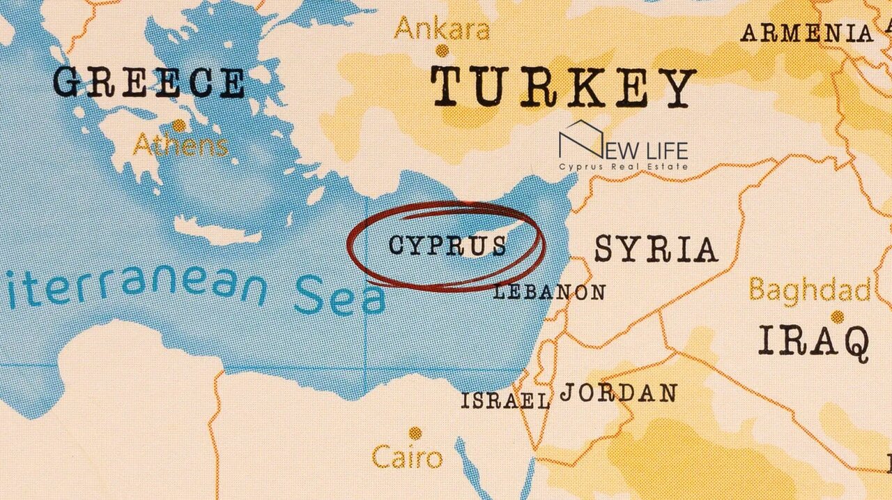 نقشه قبرس