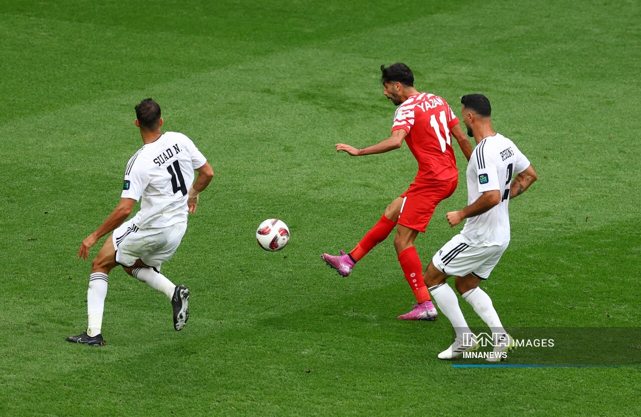 حذف عراق بهدست اردن و کامبک مدافع عنوان قهرمانی مقابل فلسطینِ نترس