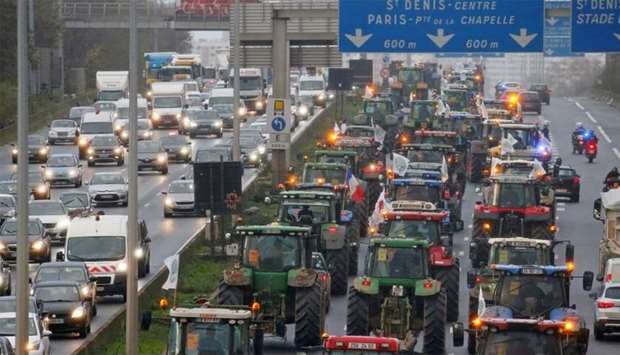 شکل‌گیری موج اعتراضات کشاورزان در سراسر اروپا