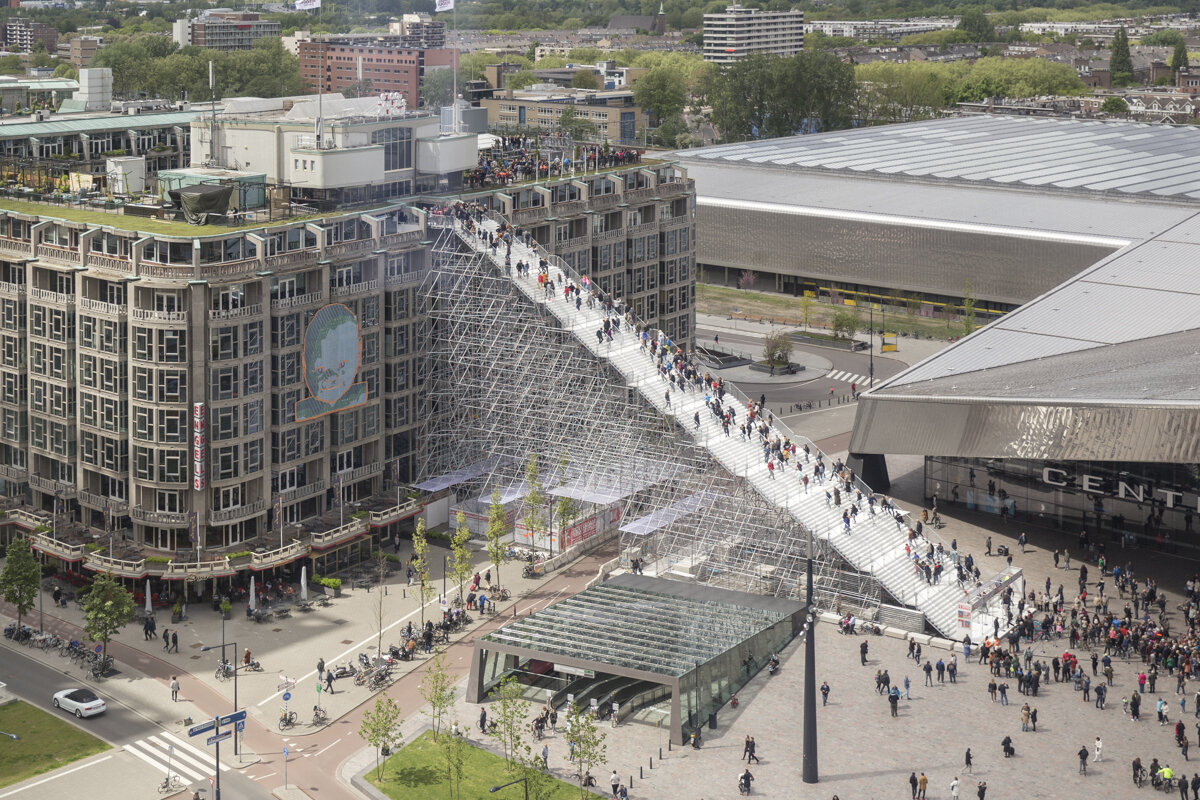 پلکان شهری؛ جاذبه عمودی در شهرها