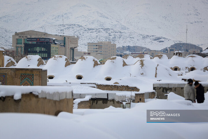 چهره برفی اراک