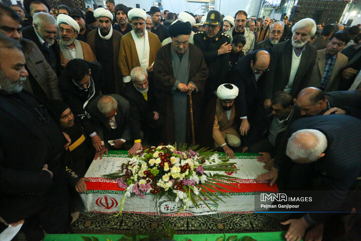 تشییع دو جانباز شهید در اصفهان