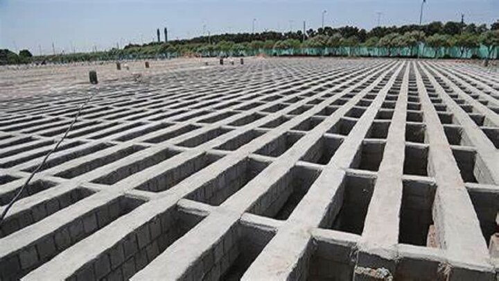یکنواخت‌سازی بیش از ۳ هزار متر مربع  قبر در آرامستان‌های شهرکرد