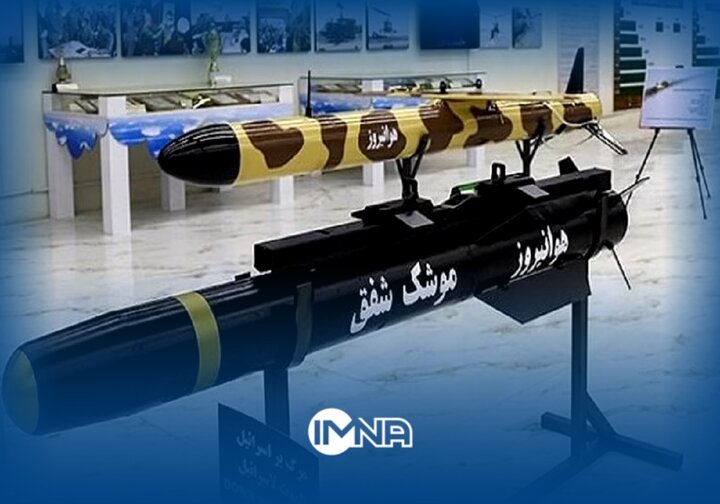 رونمایی از نسخه ارتقایافته و جدید موشک هواپایه ضدزره شفق