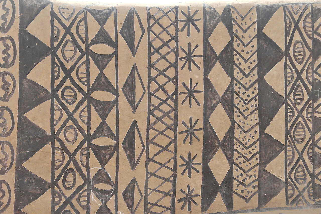 نقش رنگ و تزیینات در معماری سنتی آفریقایی