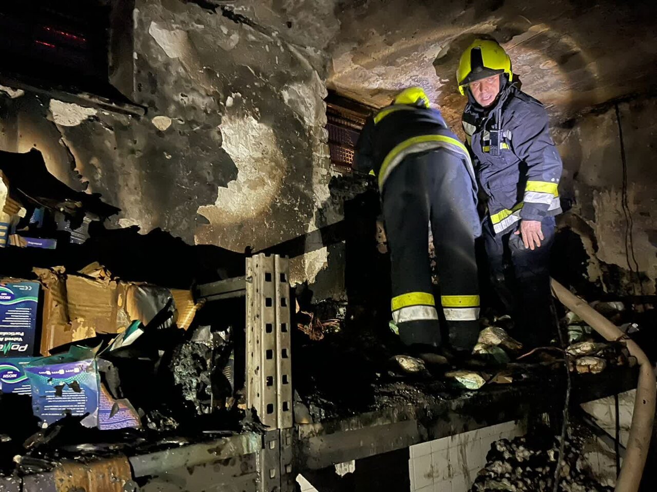 آخرین جزئیات از وقوع حریق در بیمارستان کاشانی + عکس