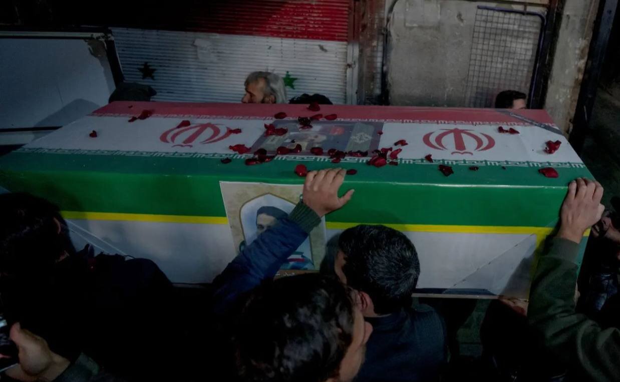 پیکر شهید سعید علیدادی در سوریه تشییع شد+عکس