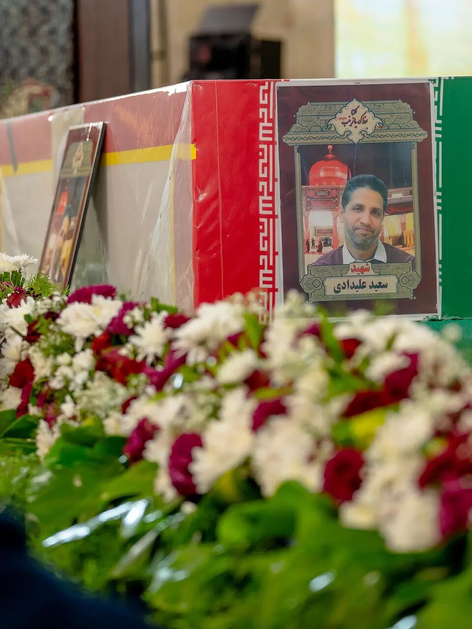پیکر شهید سعید علیدادی در سوریه تشییع شد+عکس