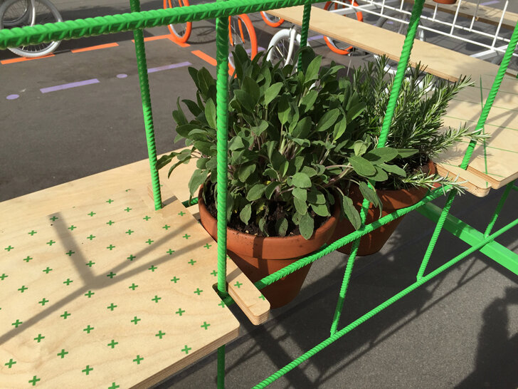 باغچههای سیار؛ راهکار کمبود فضای سبز شهری