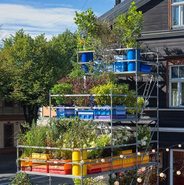 باغچههای سیار؛ راهکار کمبود فضای سبز شهری