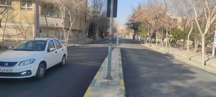 روکش آسفالت معابر اصلی منطقه ۱۲ اصفهان به پایان رسید