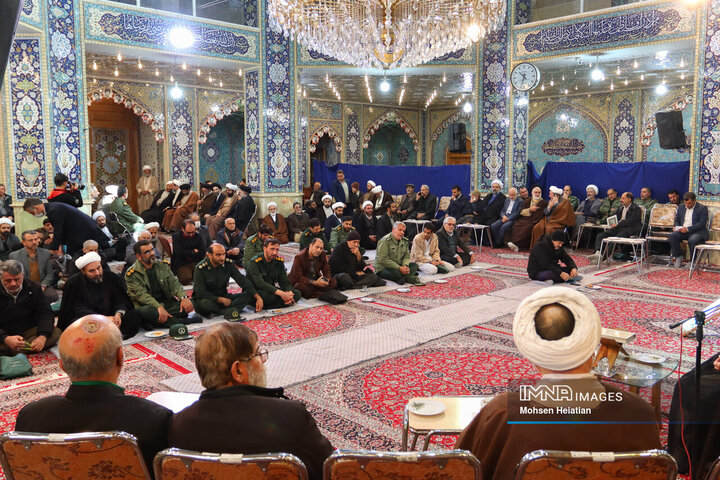 مراسم ارتحال آیت‌الله عبدالنبی نمازی در اصفهان