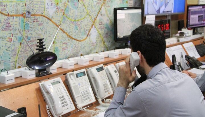 برقراری بیش از ۴۸۰۴ تماس با سامانه ۱۲۵ آتش‌نشانی شیراز