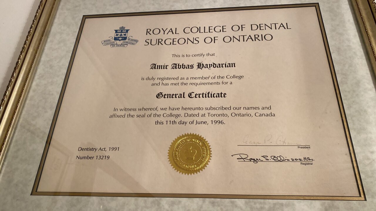 دکتر امیر حیدریان در تورنتو: لبخندی زیبا، هدیهای از کانادا به ایران