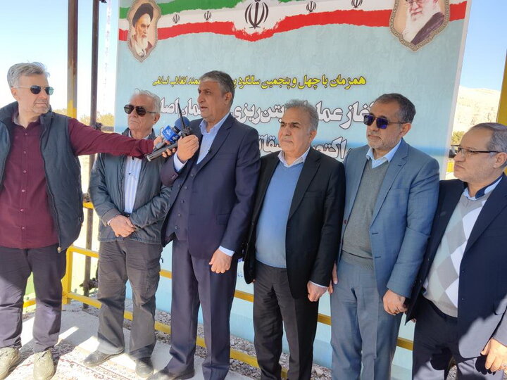 آغاز عملیات بتن‌ریزی ساختمان اصلی راکتور تحقیقاتی ۱۰ مگاوات اصفهان