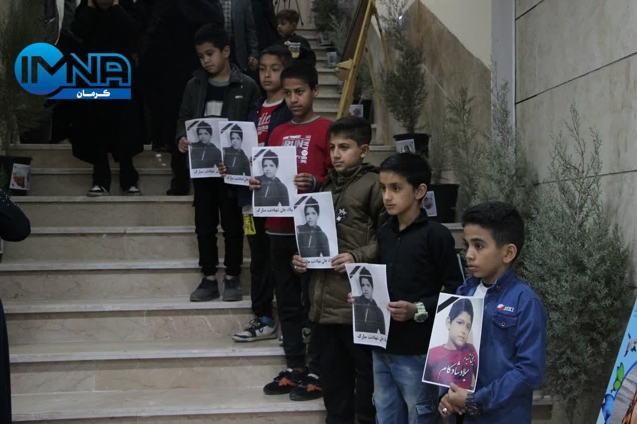 یادبود ۳۲ فرشته در یادواره «گنجشک های ناتمام» کرمان