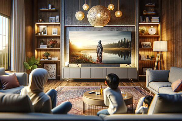 بهترین ابعاد میز تلویزیون با توجه به اینچ آن!