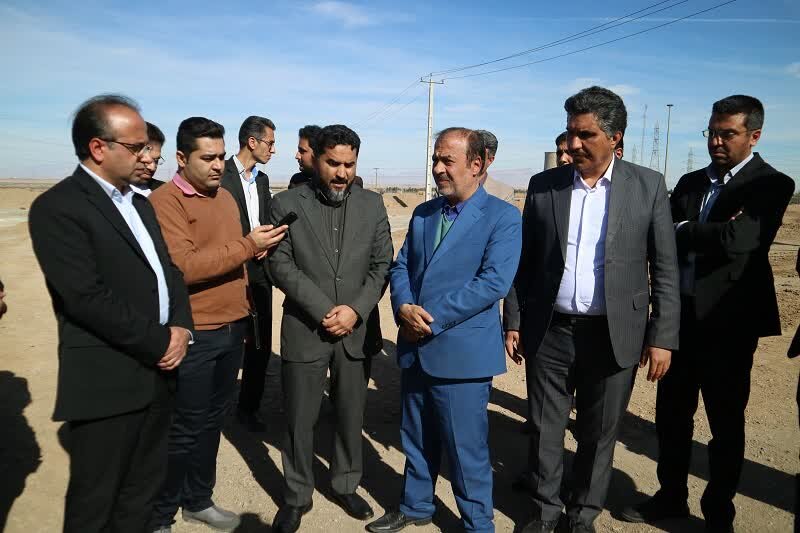 خط سبز آبرسان صنایع استان یزد از محل پساب یزد به بهرهبرداری رسید