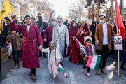 راهپیمایی ۲۲ بهمن در بجنورد