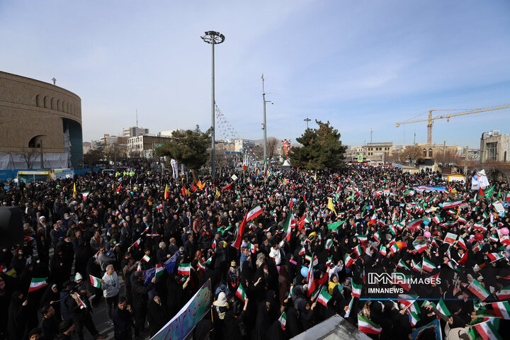 Iranians Nationwide Celebrate 45th Anniversary of Islamic Revolution