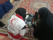همکاری ۲۰۰ داوطلب هلال‌احمر زنجان در نذر سلامت
