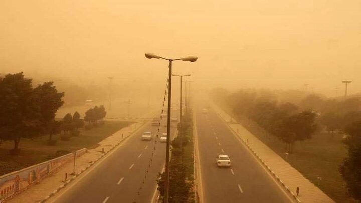 انباشت آلاینده‌های جوی در استان یزد
