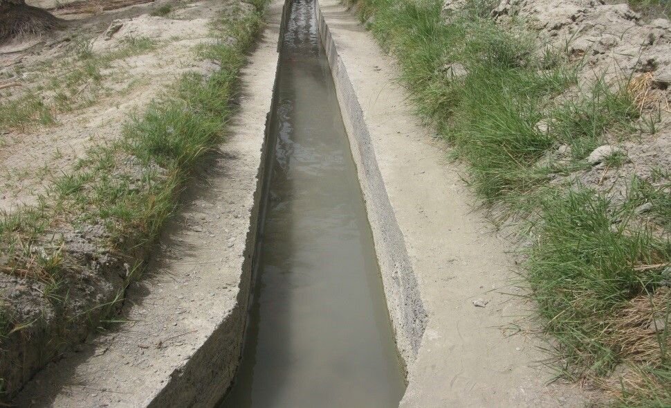 اجرای ۶۱ کیلومتر کانال آبیاری عمومی و پوشش انهار سنتی در سیستان و بلوچستان