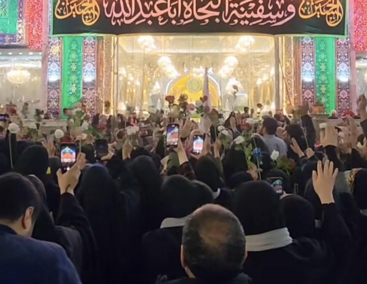 جشنی در بینالحرمین برپاست +عکس و فیلم