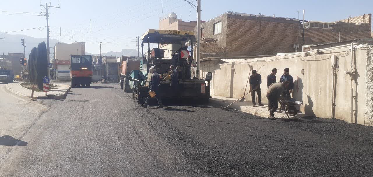 فاز دوم خیابان دستگرد در منطقه ۱۳ اصفهان تکمیل شد