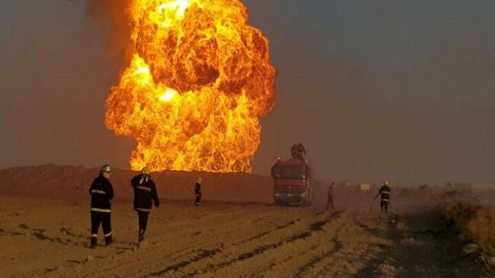جزئیات انفجار خط انتقال گاز در خرم‌بید فارس