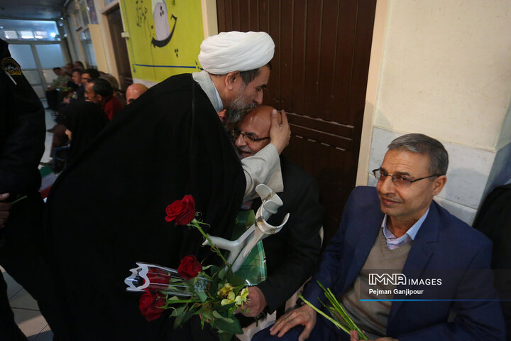 مراسم تکریم جانبازان در اصفهان