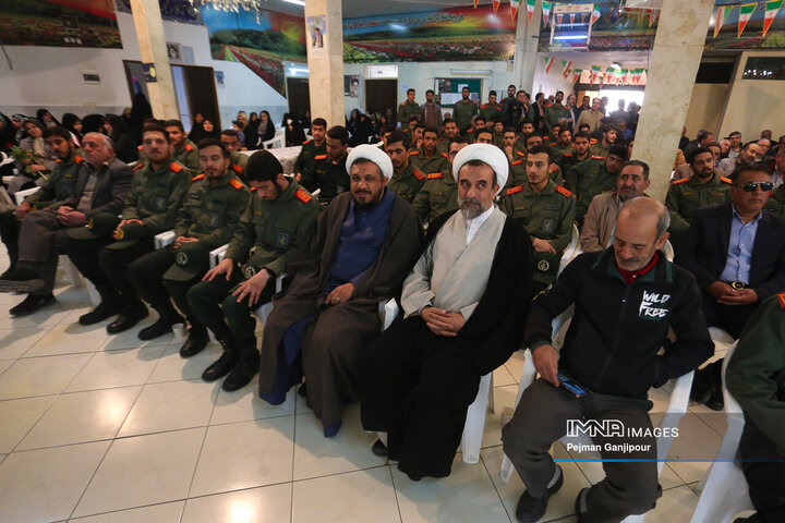 مراسم تکریم جانبازان در اصفهان