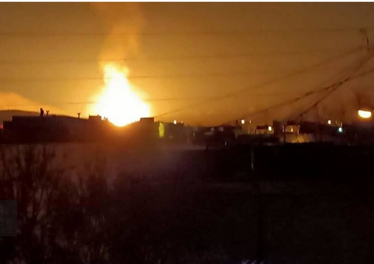 فیلم| جزئیات انفجار در خط لوله گاز سراسری بروجن