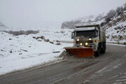 مصرف ۴۰۰ تن ماسه و نمک جهت بازگشایی راه‌های شهرستان بروجن