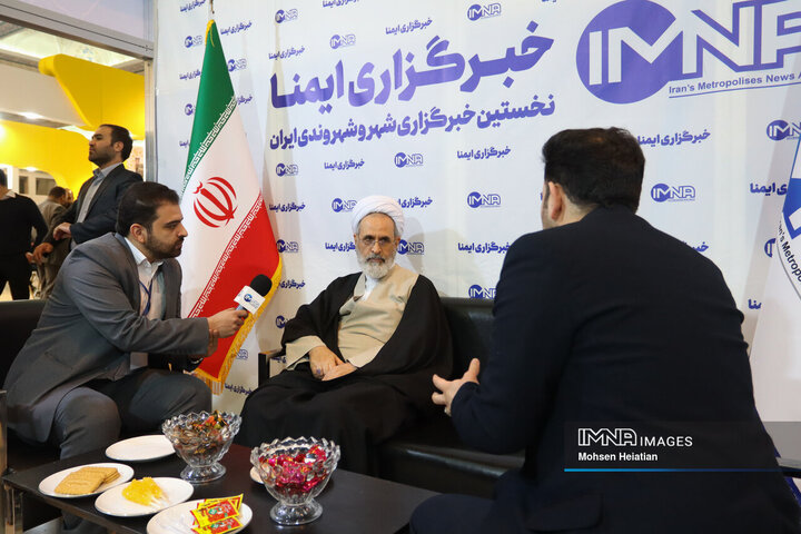 غرفه خبرگزاری ایمنا در سومین روز نمایشگاه رسانه‌های ایران